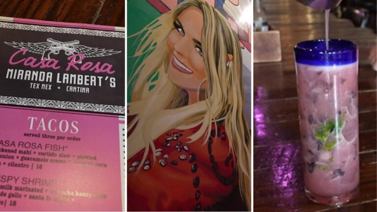 Miranda Lambert's Nashville bar 'Casa Rosa' serves Tex-Mex food, margaritas